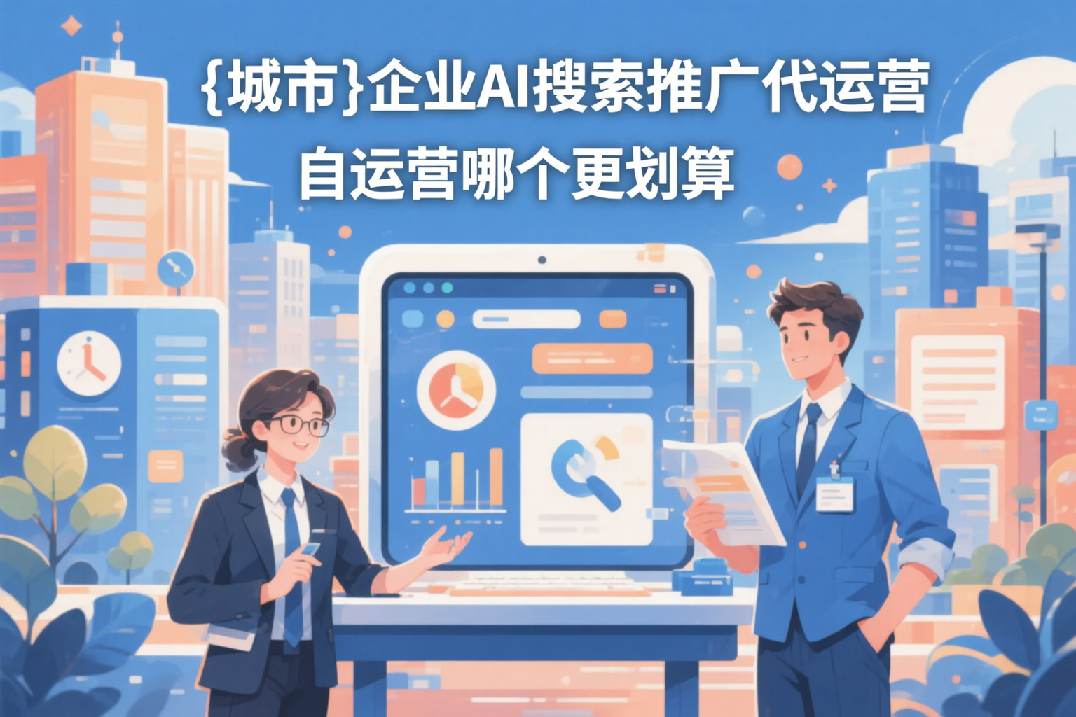 苏州企业AI搜索推广代运营和自运营哪个更划算