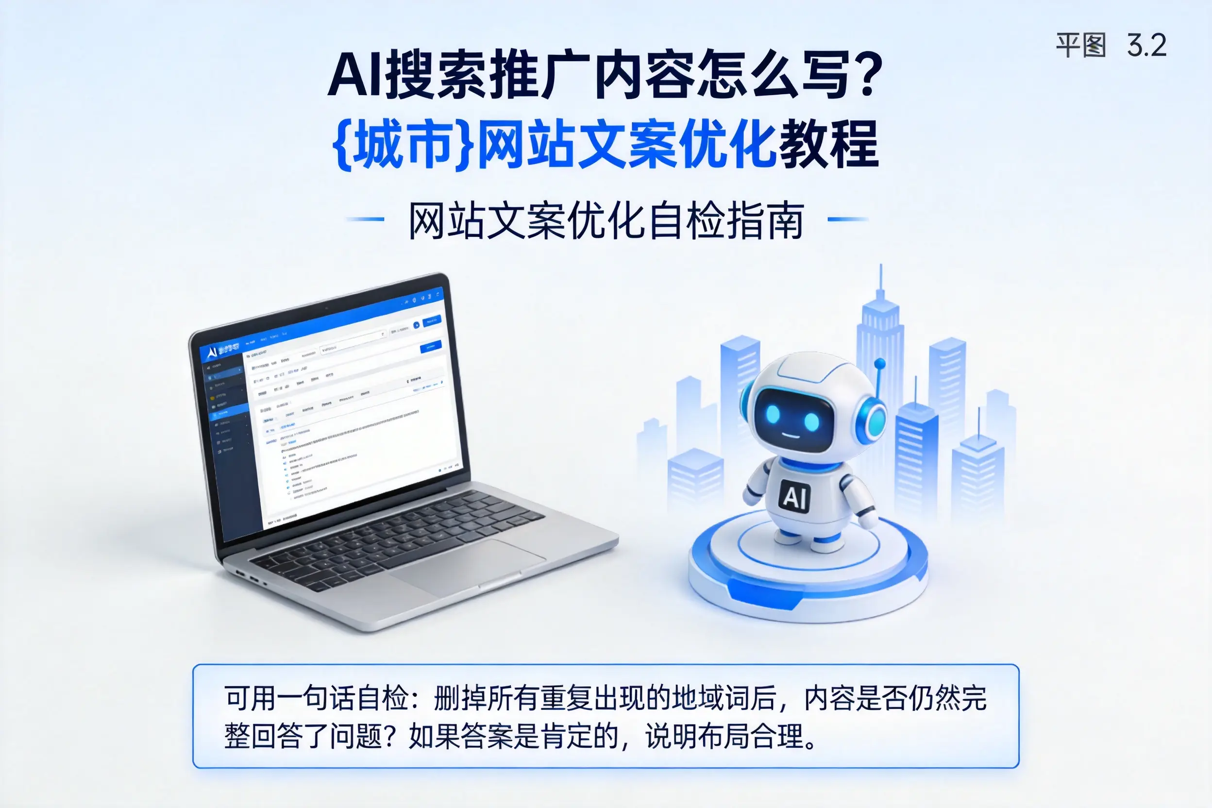 AI搜索推广内容怎么写？苏州网站文案优化教程