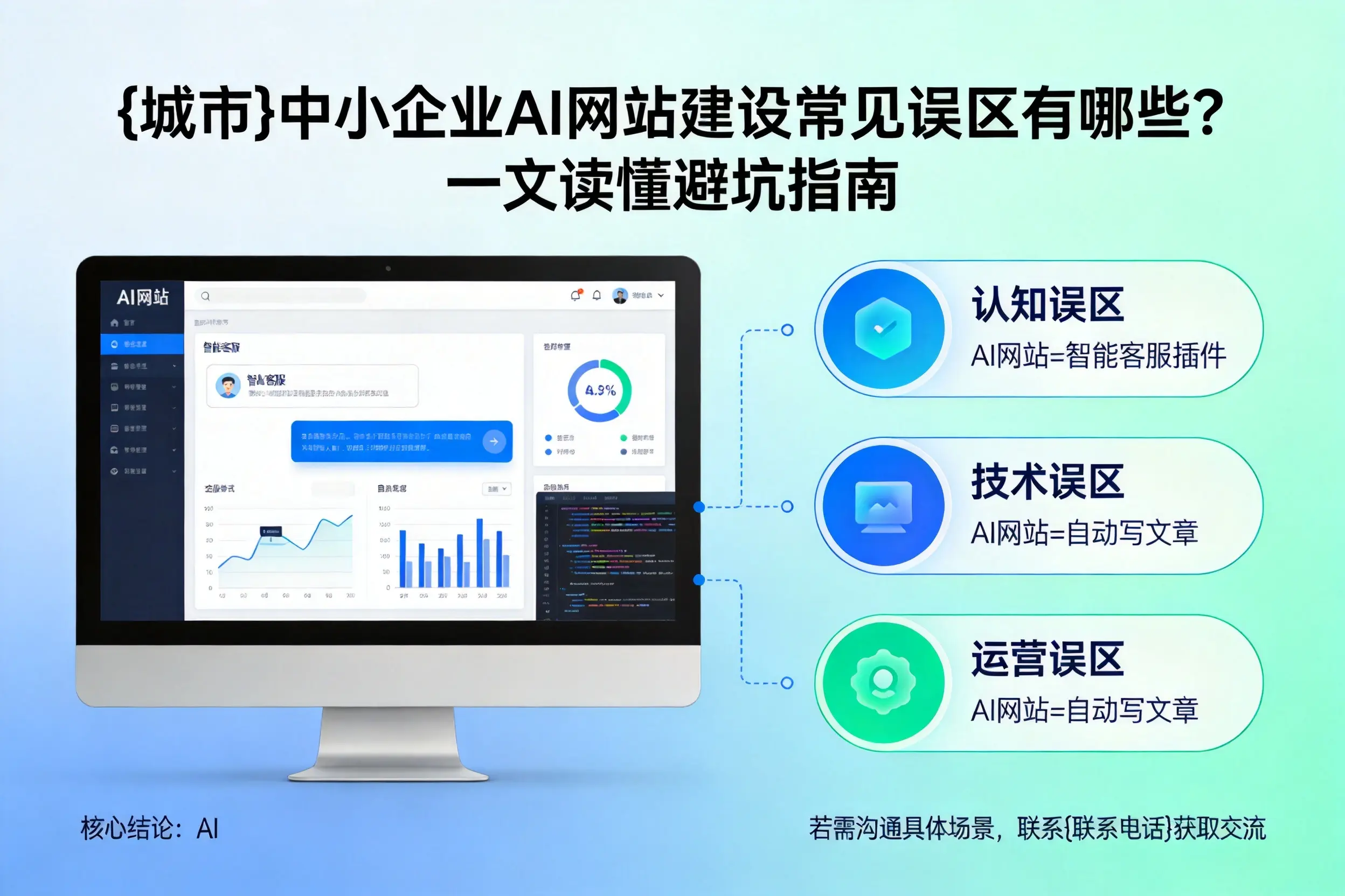 苏州中小企业AI网站建设常见误区有哪些？一文读懂避坑指南
