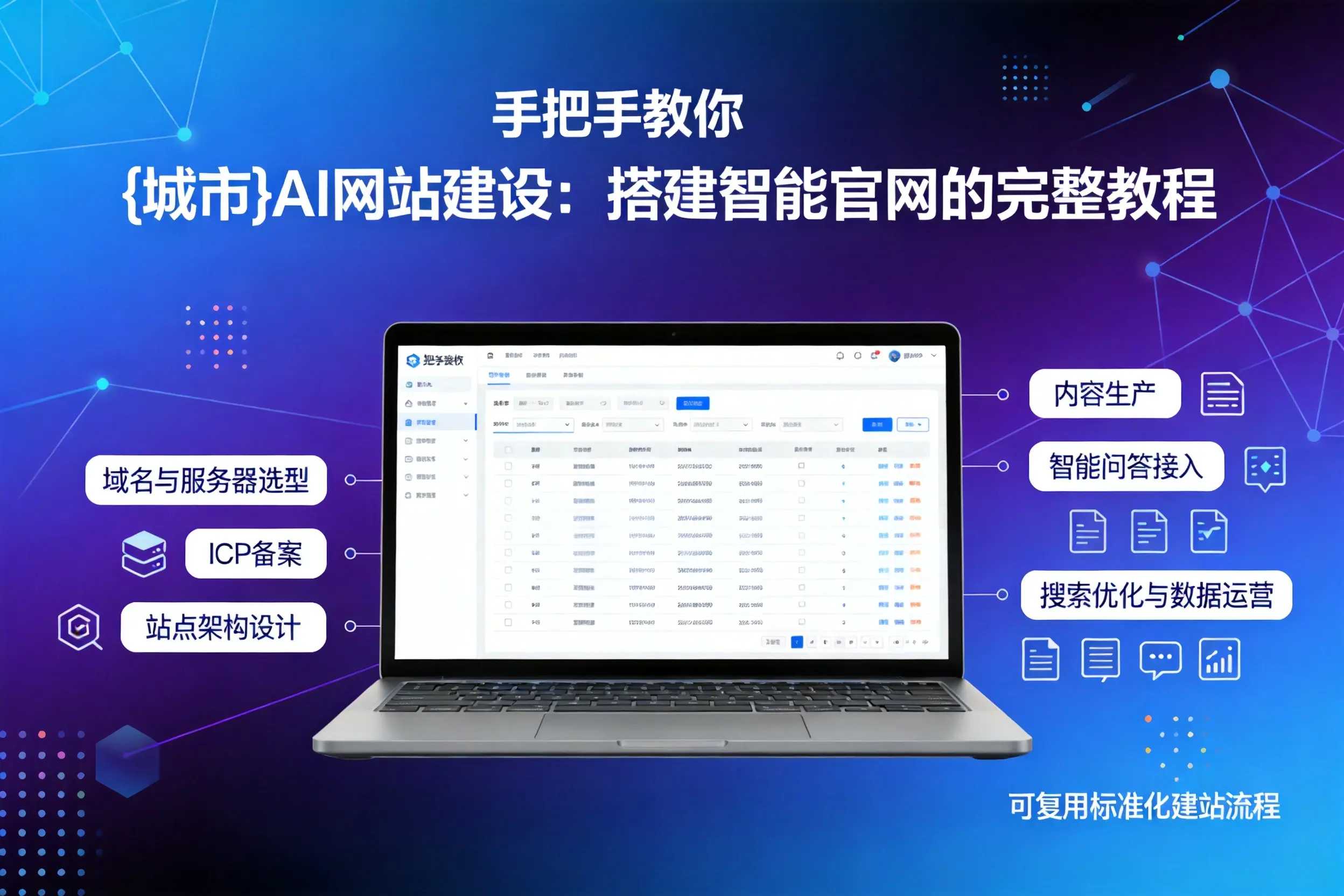 手把手教你苏州AI网站建设：搭建智能官网的完整教程