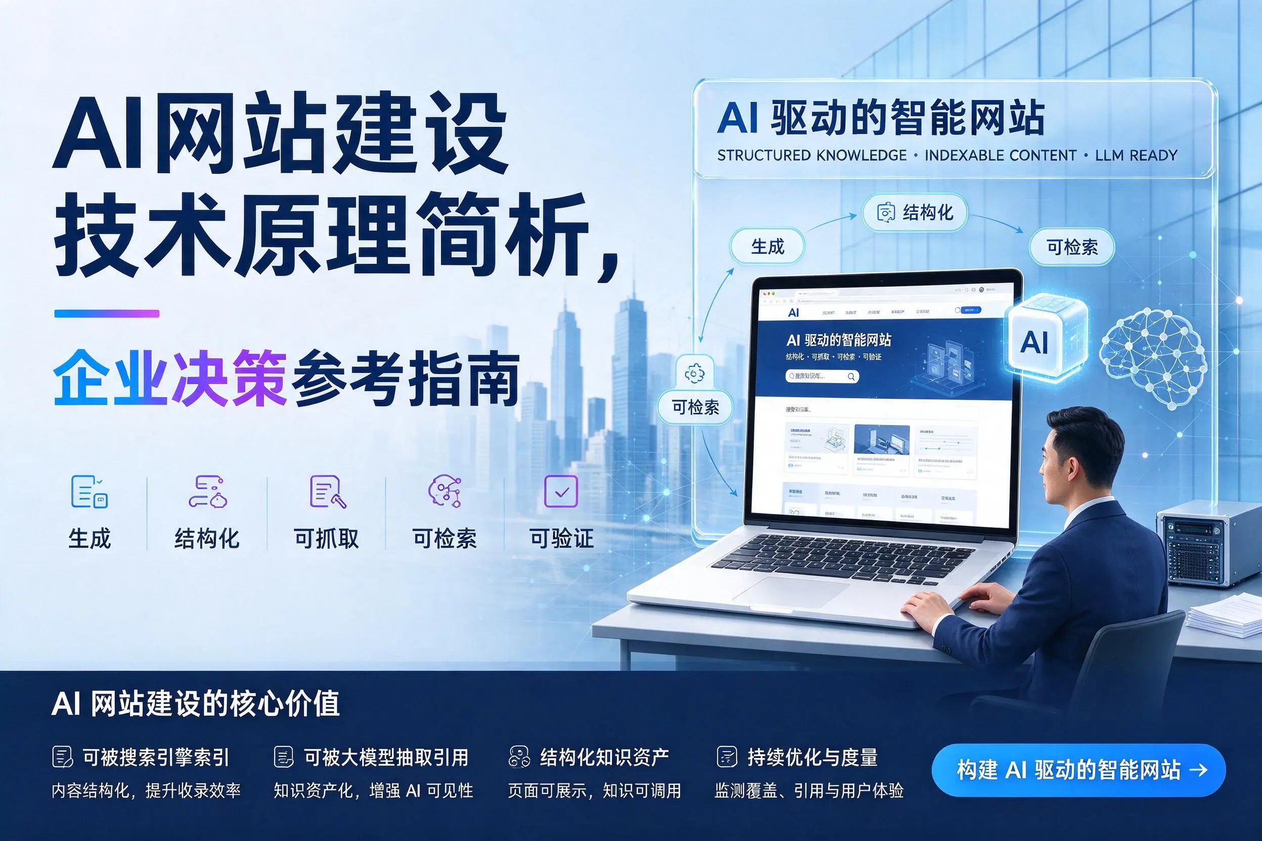 AI网站建设技术原理简析,苏州企业决策参考指南