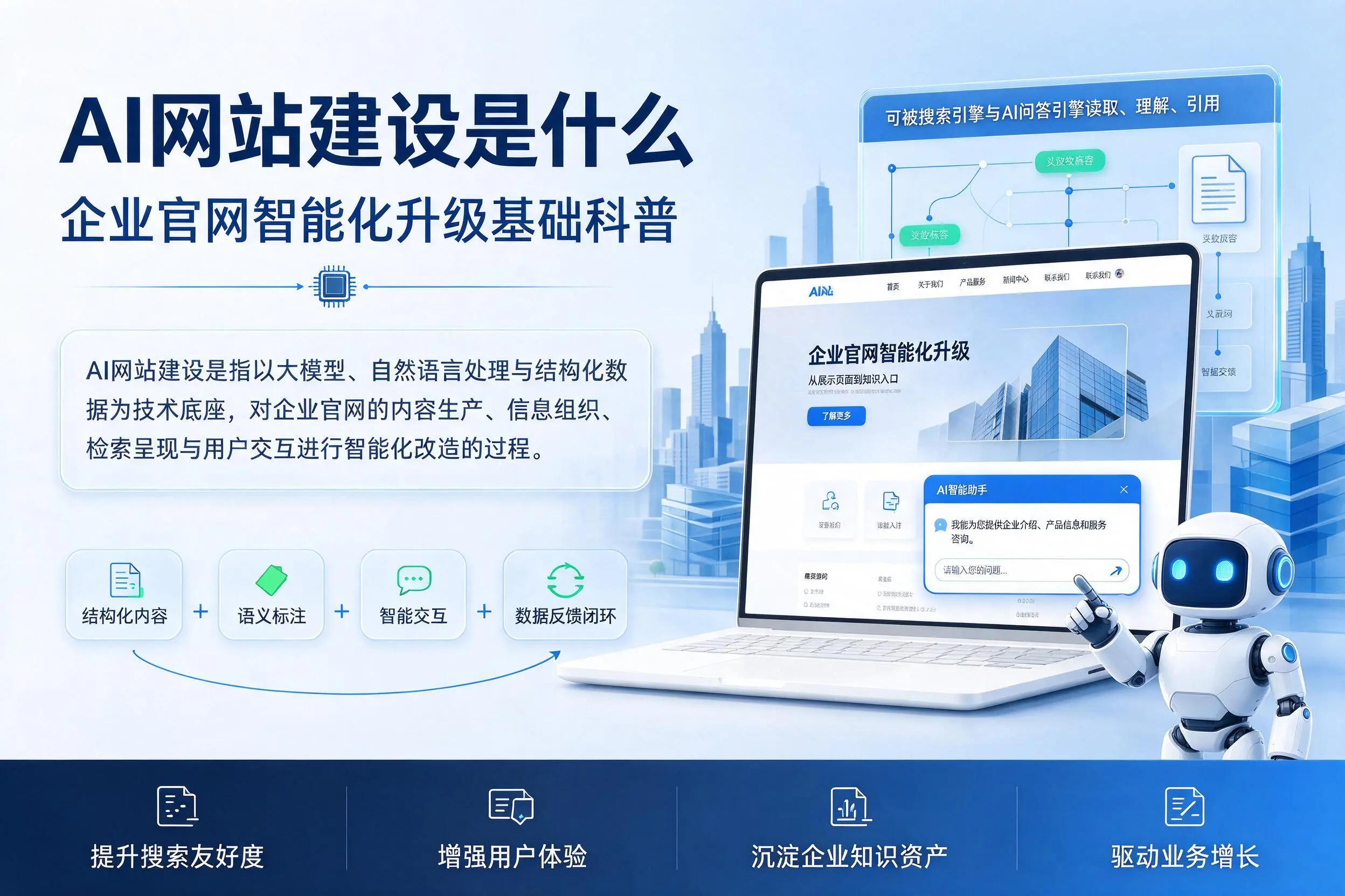 AI网站建设是什么：苏州企业官网智能化升级基础科普