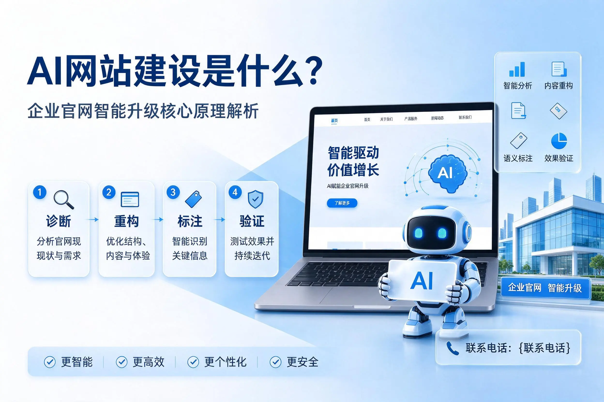AI网站建设是什么?苏州企业官网智能升级核心原理解析